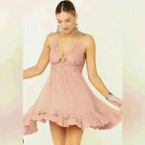 Free people Adella slip dress